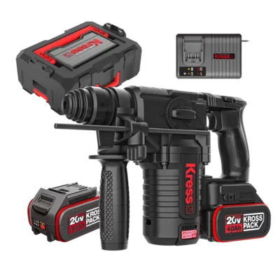 KRESS Rotary Hammer SDS 24mm 20V BL 2.2J Kit