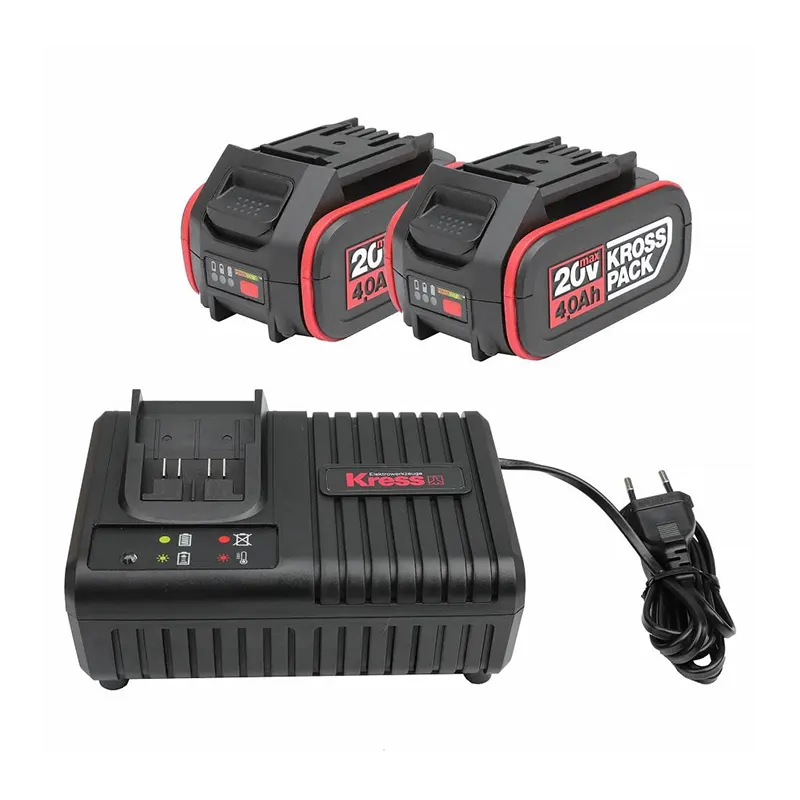 KRESS 4Ah Battery 20V 6A Charger Kit