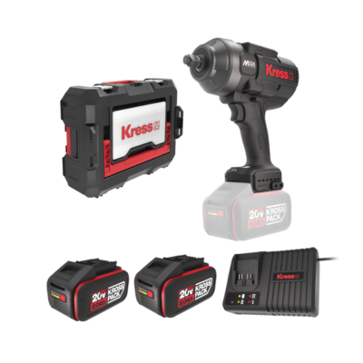 KRESS 1/2 IMPACT WRENCH + 2 x KAB24 + KAC21